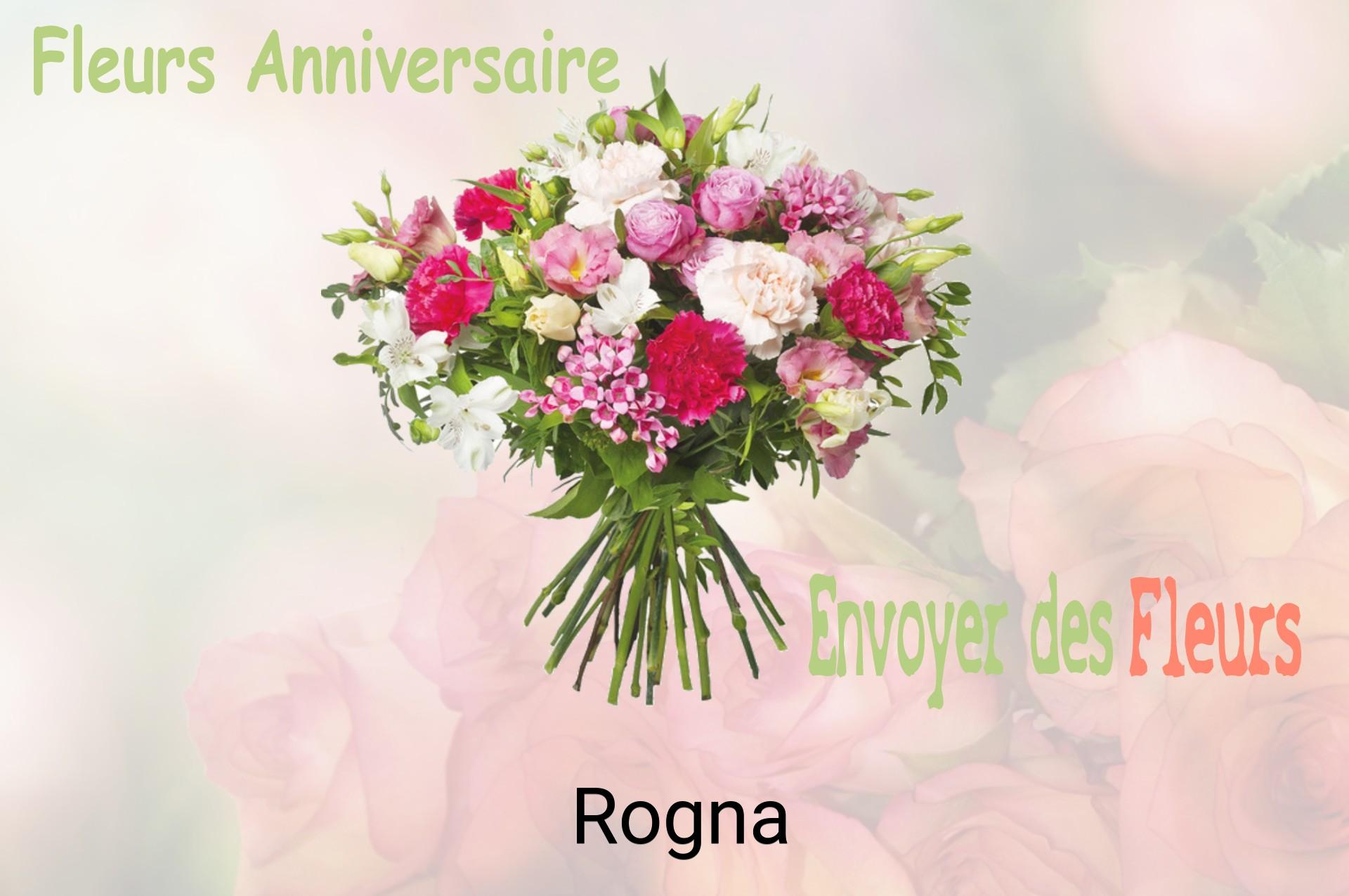 Bouquet de fleurs d’anniversaire livré à Rogna